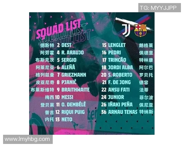 尤文图斯对阵巴塞罗那比赛直播地址及观看指南分享