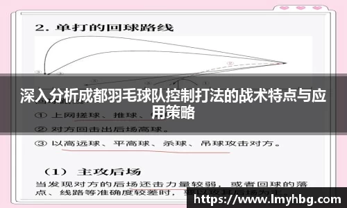 深入分析成都羽毛球队控制打法的战术特点与应用策略