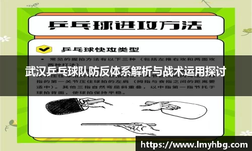 武汉乒乓球队防反体系解析与战术运用探讨
